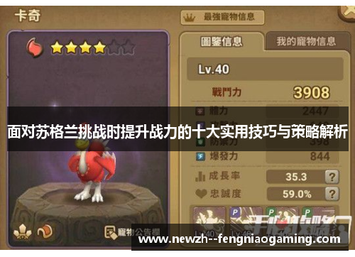 面对苏格兰挑战时提升战力的十大实用技巧与策略解析